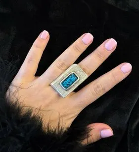 фото Кольцо «Сердце льда»