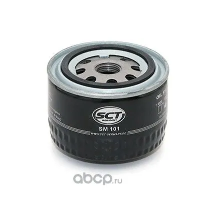 Фото №0 Фильтр масляный SCT SM 101 LADA 110/111/112/SAMARA/PRIORA/KALINA/GRANTA