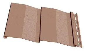 Фото №0 Сайдинг виниловый Корабельная доска Капучино Дёке