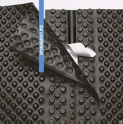 Фото №0 Профилированная мембрана Тефонд дрейн