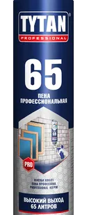 фото Пена монтажная TYTAN UNI 65 профессиональная всесезонная, 750 мл