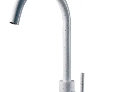 фото Смеситель Esko White для кухни, R-излив, артикул K45