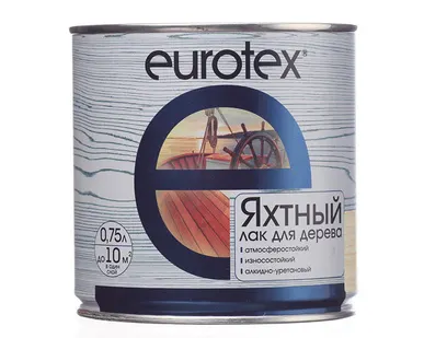 фото Лак яхтный полуматовый 0,75л Eurotex
