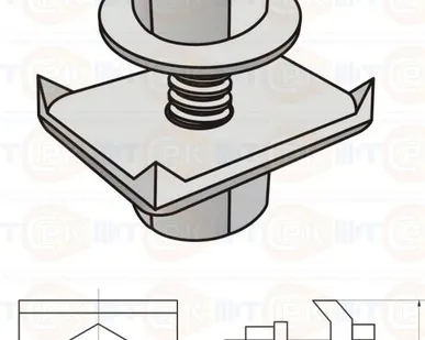 фото Прижим НЛ-ПР УТ 2,5 цинк