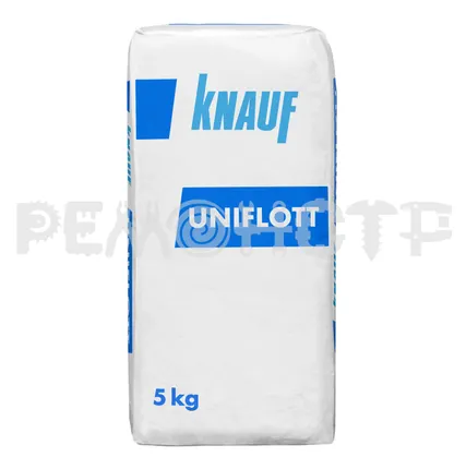 Фото №0 Шпатлевка вн/раб  5кг УНИФЛОТ Кнауф (200) ВВЗ П