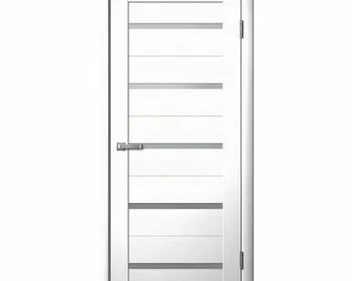 фото Дверь межкомнатная 206 (La Stella) стекло матовое, экошпон, Макиато 2000х800мм