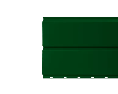 фото Сайдинг Кровля Сервис Брусnika Зеленый мох 0,45 мм Полиэстер