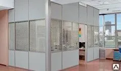 фото Перегородки из алюминия