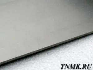 Фото №0 Лист вольфрамовый 0,55 мм В-МП