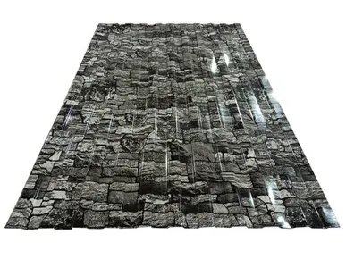 фото Профнастил С8 PRINT Серый камень 0,3 мм 2 метра