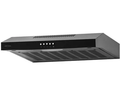 фото KRONA Подвесная вытяжка ERMINA 500 black PB