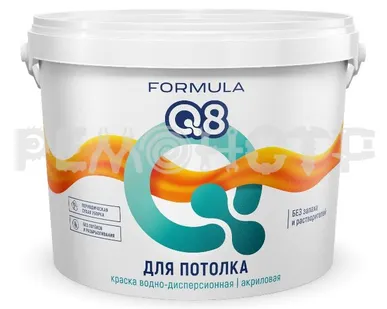 фото Краска вд пот 13,0кг ВД-АК белоснежная FORMULA Q8 (1/48) П