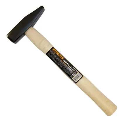 Фото №1 Молоток кованый деревянная ручка 1000гр. Korvus 3302040