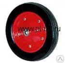 Фото №0 Колесо литая резина не поворотное с протектором D=160мм, артикул 926160 Опт