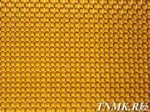 фото Сетка латунная 2х0,5 мм ГОСТ 6613-86