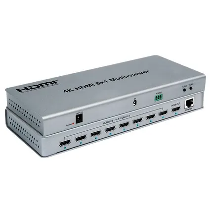 Фото №0 HDMI Multi-Viewer Мультививер-Переключатель 8 входов 1 выход Pro-HD