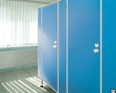 фото Сантехническая перегородка туалетная