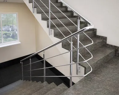 фото Ограждения из нержавейки