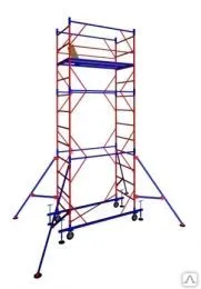 Фото №0 Вышка-тура МЕГА-2М Н=15,3м (10секций, со стабилизаторами)