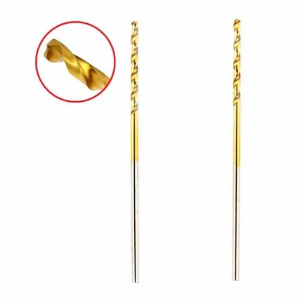 Фото №0 Сверло HAMMER Flex 202-103 DR MT 2,0мм*49/24мм металл, DIN338, HSS-G, TIN, 2шт.