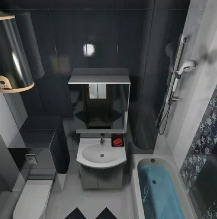 Фото №0 Кафель напольный Blink Black