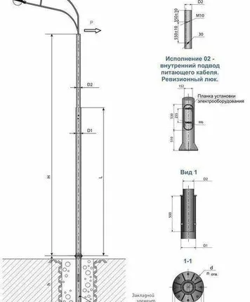 Фото №0 Опора силовая фланцевая цилиндрическая СФ-400-11,0-(**)-ц
