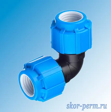 Фото №0 Угольник 32 ПНД