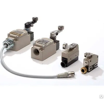 Фото №0 Концевые выключатели Omron семейства D4E, SHL и WL  компактные