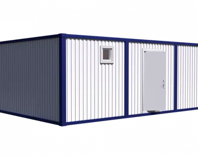 фото Модульное здание ВМ-М02 с тамбуром и сантехническим помещением 6.0 х 7.2 х 2.6