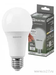 фото Лампа светодиодная А65 25 Вт, 230 В, 6500 К, E27