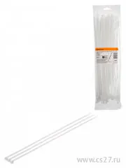 Фото №0 Хомут 4,8х350 мм морозостойкий (белый)