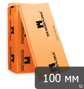 Фото №0 Утеплитель ПЕНОПЛЭКС КРОВЛЯ 100 мм (размер плиты 1200х600х100 мм)