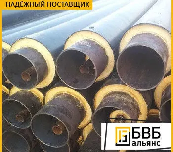 фото Труба предизолированная для теплотрасс