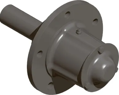 фото Ступица колеса ПЛЕ РЗЗ.06.200-Б для плугов лемешных ПЛН-3-35 ПЛН-4-35 ПЛН-5-35 ПЛН-8-35