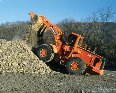 фото Фронтальные погрузчики