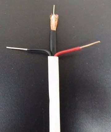 Фото №0 Кабель для систем видеонаблюдения КВК-В-2X0,5 медный