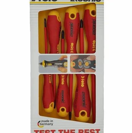 Фото №0 Набор диэлектрических отверток Ergonic (уп.6шт) Felo 41396198