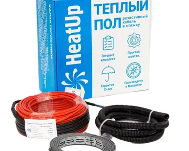 фото Нагревательный кабель HeatUp 1200 вт (комп.)