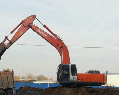 фото Аренда гусеничного экскаватора Hitachi EX300LC, Москва