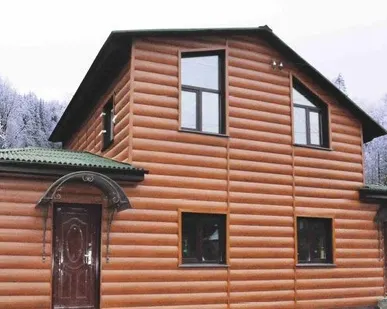 фото Блок-хаус виниловый однопереломный 3,10*0,200 м