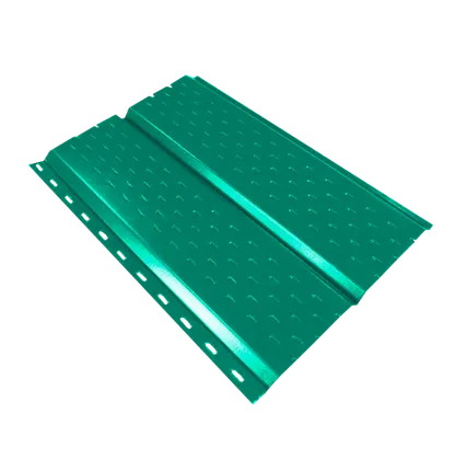 Фото №0 Сайдинг Кровля Сервис Брусnika софит Водянисто-синий 0,45 мм Полиэстер