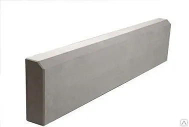 Фото №0 Бордюр для тротуара эко1000х230х80 оранжевый