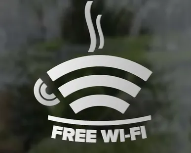 фото Наклейка «FREE Wi-Fi»
