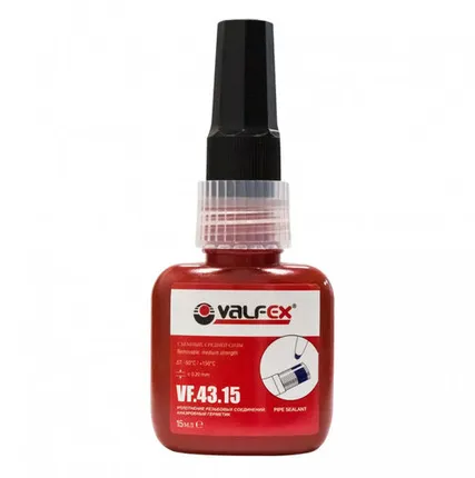 Фото №0 Клей-герметик анаэробный VALFEX 15 мл. синий