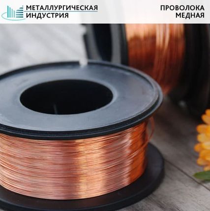 Фото №0 Проволока медная 0,09 мм МНМц43-0,5