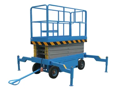 фото Подъемник ножничный передвижной 1000 кг 14/16 м TOR SJY-1-14 AC 380В сетевой (Y)