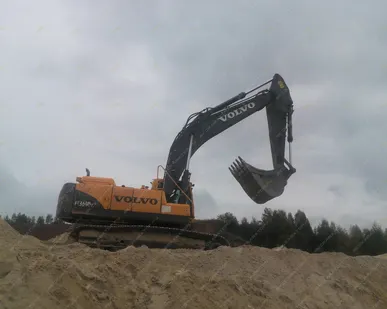фото Аренда гусеничного экскаватора Volvo EC360, Москва