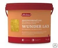 фото Декоративный лак для наружных и внутренних работ Holzer WUNDER LACK