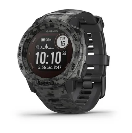 Фото №0 Часы Garmin Instinct Solar Camo Graphite