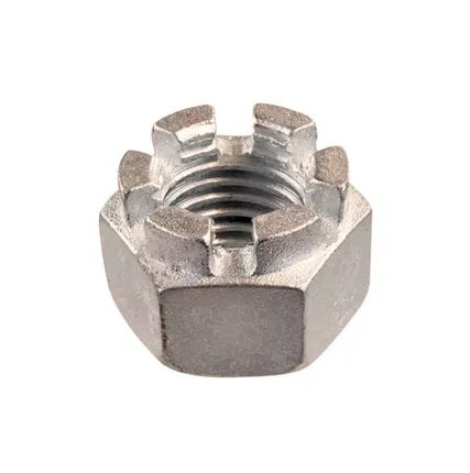 Фото №0 Гайки корончатые, DIN 935, исп.2, оцинкованные